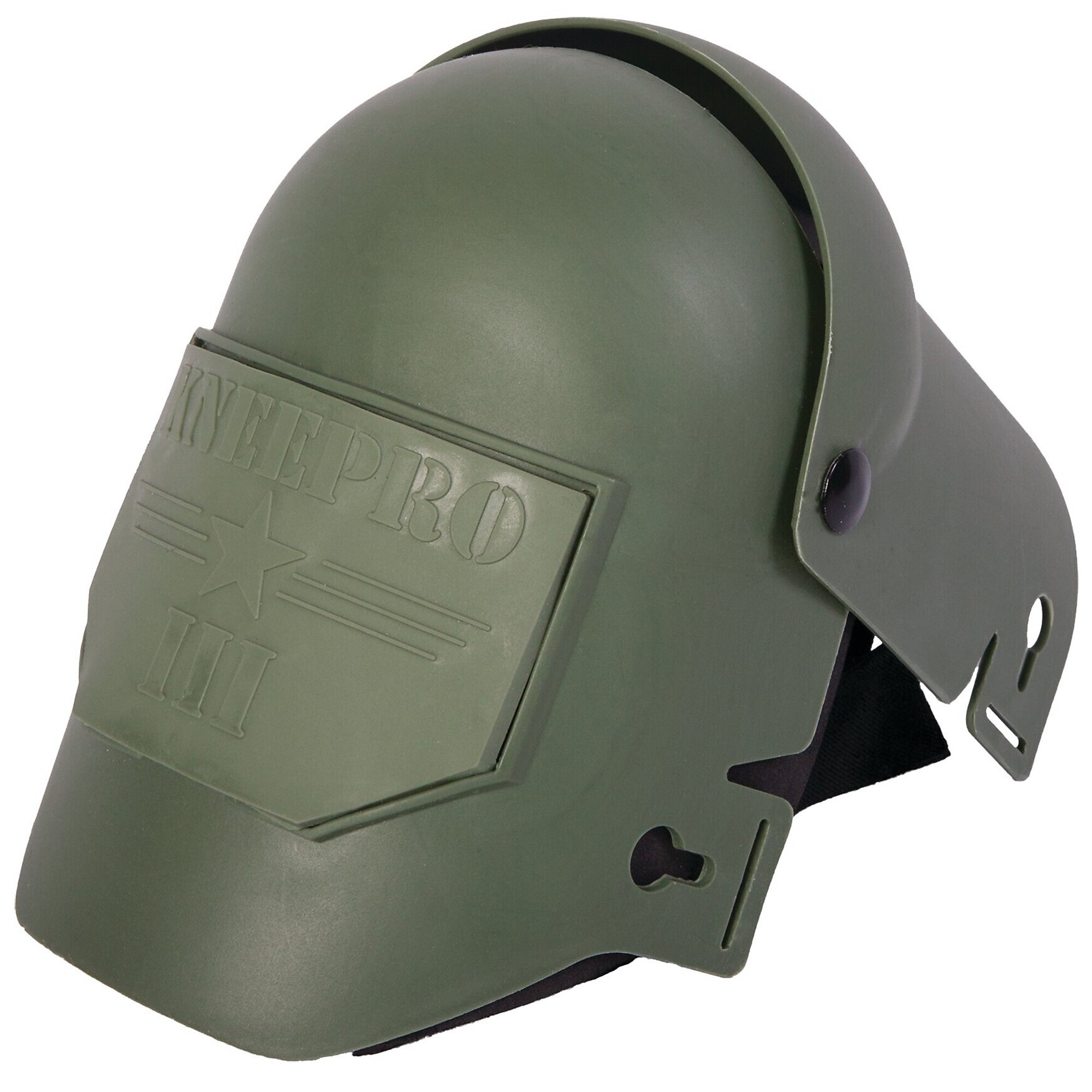 Sellstrom KneePro Ultra Flex III Knee Pads - Articulating Hinged Design, Hard Plastic Shell, Green, Model# S96112